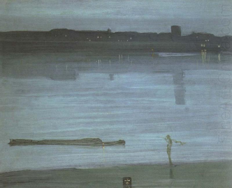 nocturne blue and silver chelsea, James Mcneill Whistler